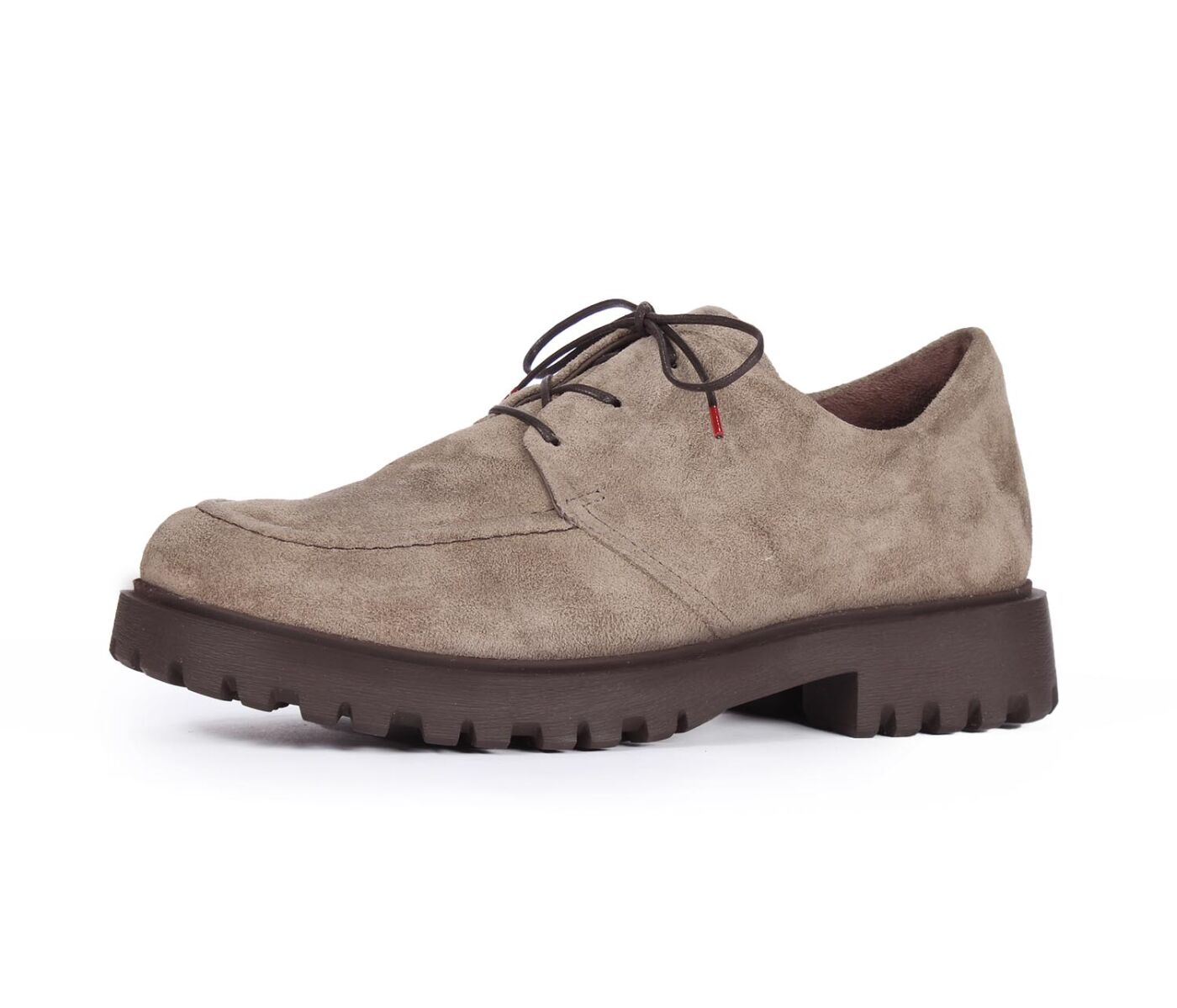 Think Schnürschuhe taupe Trento greige 1370-4000 - TRN 41 Gr.42,5